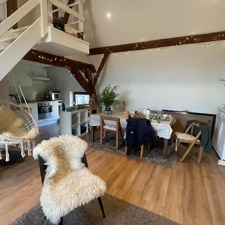 아파트 Petit Duplex Cosy Coup De Coeur, Dans Ferme De Charme Du 18 E Siecle Au Milieu Des Champs